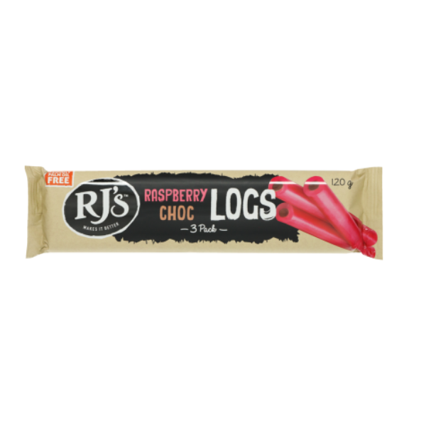 Raspberry Chocolate Log