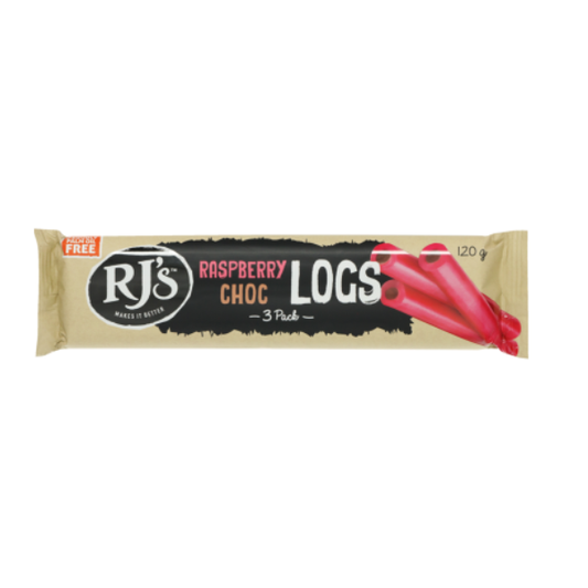 Raspberry Chocolate Log